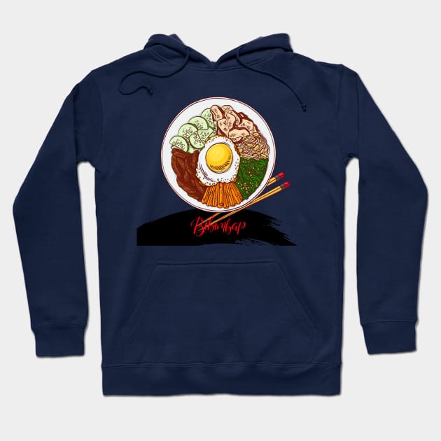 Delicious Bibimbap Hoodie by Blazedfalcon